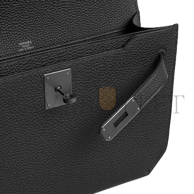 HERMES KELLY DEPECHES 25 MONOCHROME POUCH TOGO H082295CH89 (25.2*19.5*4cm) HERMES KELLY DEPECHES 25 MONOCHROME POUCH TOGO H082295CH89 (25.2*19.5*4cm)